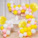Pastel Yellow Balloon Garland Kit 127Pcs Lemon balloon arch For baby shower Lemonade party main squeeze bridal shower decorations