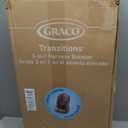 Graco Tranzitions 3-in-1 Harness Booster Car Seat, Forward Facing Car Seat, Highback, to Backless Booster, Cinder