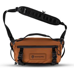 WANDRD ROGUE V1 9L Sling: Compact Camera Sling and Crossbody Bag with Fast Access, 3-Way Carry Lightweight Everyday Bag Great for Travel, Photography, and Daily Use (Sedona Orange)
