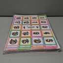 10 x 89pcs Classroom Monthly Calendar Pocket Chart Cards for Classroom Homeschool Needs