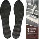 1.2mm Hard Toe Special Use Carbon Fiber Insole, 230mm Rigid Foot Support Insert, Orthotic Shoe Stiffener Insert for Hallux Rigidus Mortons Toe, Men's Size 6.5 / Women's Size 7.5
