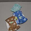 Wegreeco Washable Male Dog Belly Band - Pack of 3 - Washable Male Dog Belly Wrap, Doggie Diapers for Doggy Puppy (Bone, X-Small)
