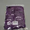 siliteelon Lace Long Sleeve Tops Dress Shirt Womens Crew Neck Loose Dressy Blouse Business Casual Work Summer 2026 Purple (Purple, XL)