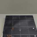 3.15" Black Velvet Christmas Ball Ornaments Set, 16 pcs Flocked Matte Black Xmas Tree Decoration, Large Shatterproof Decorative Hanging Balls for Party Holiday Wreath Garland Home Dcor