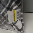 WallFlower Casual Fleece and Plaid Shackets Jackets Juniors for Women, Soft Button-Down (Medium, Black/White)