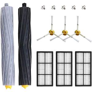 MZY LLC 13 Pack Replacement Parts for iRobot Roomba 800 900 Series 805 860 870 871 880 890 960 980 985 Vacuum Accessories, Replenishement Kit with 1 Debris Extractor 3 Filters 3 Side Brushes & Screws