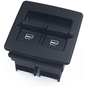 Electric Power Master Window Switch Button Fit for VW Beetle 1999 2000 2001 2002 2003 2004 2005 2006 2007 2008 2009 2010 1C0959855 1C0959527A 1C0959527 (Master Window)
