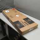 PERLESMITH Rolling TV Stand on Wheels for 32-83 Inch Screens up to 110lbs, Mobile TV Cart Height Adjustable Portable Outdoor TV Stand Tilt Rolling TV Cart with Shelf Max VESA 600x400mm PSTVMC03