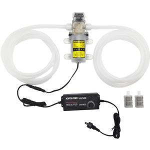 60W Liquid Transfer Pump, Water, Soft Drink, Wine Transfer Pump 110V Speed Adjustable Food Grade Self-Priming Pump for Pumping Beverages Filter with Tube, with Filter Screen 4-5L/Min