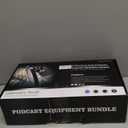 sktome Podcast Equipment Bundle for 2, V8s Voice Changer with BM800 Podcast Microphone Bundle  Studio Condenser Microphone Perfect for Podcasting, Recording, Singing, Streaming and Gaming