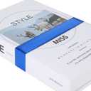 1inch x 100yards Shiny Waterproof Ribbon,Blue Curling Ribbon for Gifts Package Wrapping,Bows, Crafting, Wedding.