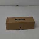 100% Blackout Faux Linen Doorway Curtain Accordion Style Doors for Doorway Magnetic Door Curtain, 80 Inch Room Divider Curtains for Cover, 1 Panel, W45 x L80, Sand