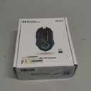 UHURU Gaming Mouse, Wireless Gaming Mouse with 7 Buttons 7 Changeable LED Color up to 12000 DPI, Rechargeable USB Gamer Mouse for PC Laptop (Blue)