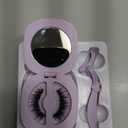 Magnetic Eyelashes, Magnetic Eyelashes with Applicator, Natural Look Magnetic Lashes, No Need Glue False Eyelashes Wispy Lashes by Lanflower (144 count (Pack of 1))