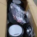 MOSEN Electric Drum Set with 4 Quiet Mesh Drum Pads, Cymbals, Sticks, Headphones, USB MIDI, Kick Pedal, 195+ Sounds and 25 Drum Kits for Beginner MED-X3