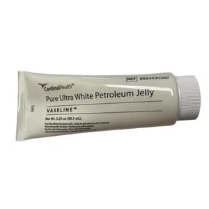 Vaseline Pure Ultra White Petroleum Jelly Ointment, Kendall, 2-pack, 3.25 oz. each