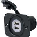 Marinco 12VDUSB Dual USB Charger Receptacle 12-24V
