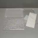 B BELK Compatible with MacBook Air 13-inch Case 2022 2021 2020 2019 2018 M1 A2337 A2179 A1932, Plastic Laptop Hard Shell +Keyboard Cover +Screen Protector for MacBook Air 13.3-inch Case, Shiny Pearl