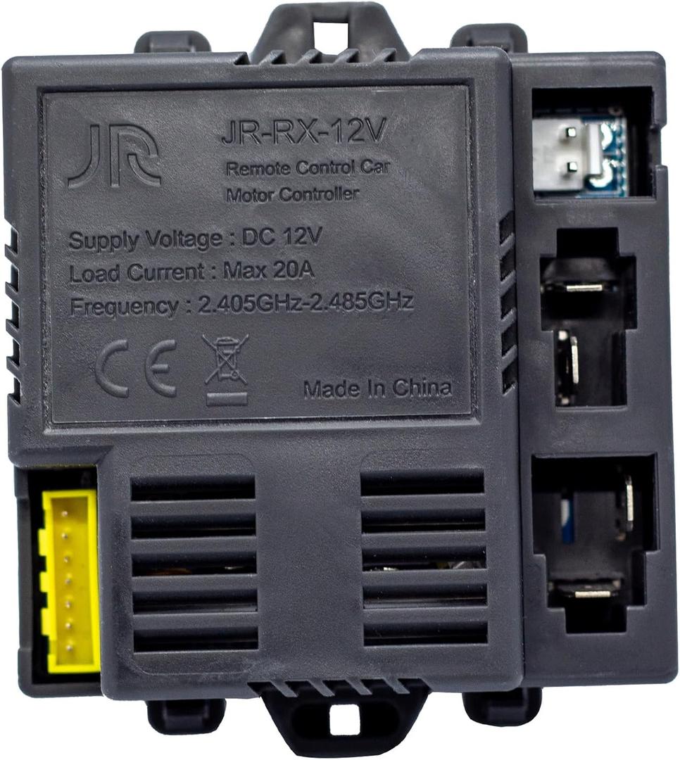 JR-RX-12V (JR1630RX-12V) Kids Ride On Car Bluetooth Remote Control mainboard Controller Control Box Accessories for Kids' Electric Vehicles Receiver Replacement Parts