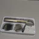 PRITECH Body Hair Trimmer for Men, Body Hair Groomers with Guard Comb, Rechargeable Hair Trimmer for Pubic Area, Back, Face, Legs and Beard