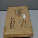 MERRYBOX Dish Racks for Kitchen Counter, 2025 Upgrade Large Sink Dish Drying Rack with 3-Compartment Utensil Holder 16.8" D x 13" W x 5.71" H