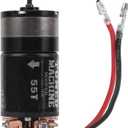 Alomejor RC Car 540 Brushed 55T Motor Box 1:3 Ratio for SCX10 1/10 RC Car