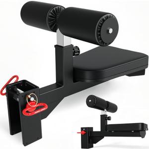 LAT Pulldown Seat Attachment, Upgrade Double-Hole Design for 5/8" & 1"