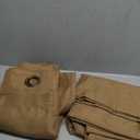 H.VERSAILTEX Linen Blackout Curtains 84 Inches Long for Bedroom/Living Room Thermal Insulated Grommet Curtain Drapes Primitive Linen Burlap Effect Window Draperies 2 Panels - Heather Sand Stone