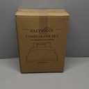 JOLLYVOGUE Queen Comforter Set, Ultra-Soft Bed in a Bag Queen Size 7 Pieces, Oeko-TEX Certified Bedding Set with Down Alternative Comforter, Sheets, Pillowcases & Shams, Beige