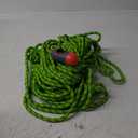 100FT Extra Long Dog Leash for Dog Training, Reflective Threads Check Cord Dog Leash, Heavy Duty Dog Lead for Large Medium Small Dogs Outside Walking, Playing, Camping, or Yard (100FT* 3/8 inch, Green)