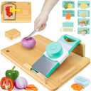 Adaptive One Handed Cutting Board, Handicap Kitchen Tools with Steel Spikes, Adaptive Equipment for Elderly, Stroke Patient, One-handed Person, Disabled and Amputees