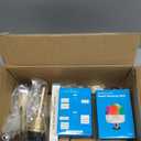 Vintage Battery Operated Wall Sconce with Remote Control,Wall Lamp with Flower lampshade,Wireless Wall Sconce Set of 2 Rechargeable Battery Powered Wall Lights with 15 Colors for Bedroom Living Room