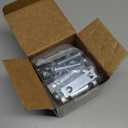 Exhaust Clamps Band Clamp 2.5" Lap Joint - Stainless Steel Lap Joint With 1 Block 4Pcs For 2.5" Od To 2.5" Id Exhaust Pipe, Muffler, Elbow And Exhaust Tubing Connection(4 Pack)
