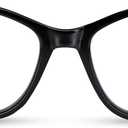 2SeeLife Vivid Cat Eye Reading Glasses For Women All Face Shape Glasses Frames For Women - Cheaters Reading Glasses (Black)