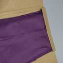 sancua Round Tablecloth - 60 Inch - Water Resistant Spill Proof Washable Polyester Table Cloth Decorative Fabric Table Cover for Dining Tables, Buffet Parties and Camping, Purple