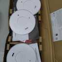 Kidde Smoke and Carbon Monoxide Detector, 10-Year Battery Powered, with Voice Alerts, LED Status Lights, 85 dB Alarm, 5 inches, 30CUD10-V, 3 Pack