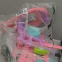 deAO Baby Doll Bunk Bed Crib & High Chair,Doll Furnitures Accessories Bed Doll Crib for Twin Dolls fits 12 13 14 Inch