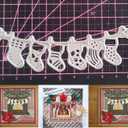 5 x Christmas Socks Metal Die Cuts,Merry Christmas Boots Hat Card Cutting Dies Cut Stencils DIY Scrapbooking Album Decorative Embossing Paper Dies Festival Card Making