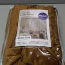 MIULEE Velvet Curtains 84 inches - Luxury Brown Blackout Curtains for Bedroom Living Room Thermal Insulated Super Soft Window Drapes Rod Pocket & Back Tab, Gold Brown, W52 x L84 inches, 2 Panels