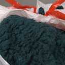 Wemore Sherpa Fleece Weighted Blanket for Adult, 15 lbs Dual Sided Cozy Fluffy Heavy Blanket, Ultra Fuzzy Throw Blanket with Soft Plush Flannel Top, 80 x 87 inches, Green on Both Sides