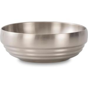 7.4 Inch Large Decorative Bowl for Entryway Table, Key Holder, Home Decor, Catch All (Silver) 7.4 Inch Large Decorative Bowl for Entryway Table, Key Holder, Home Decor, Catch All (Silver)