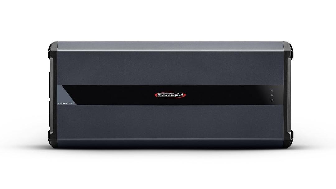 SounDigital Car Amplifier, 12000 Watts RMS, 2 Ohm, 1 Channel, High Power