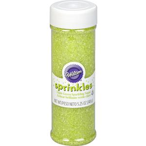 Wilton Sparkling Sugar Decorating Sprinkles, 5.25 oz., Light Green, 2 Packs