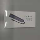 USB C HUB, 7 in 1 Hub Adapter, HDMI Output, 100W Power Delivery, USB C 3.0, Dual USB 3.0 Ports, SD and Micro SD Card Reader, Ideal for Dell XPS/HP/Surface Laptops and Other Type C Devices