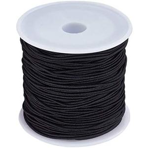 1.0MM Elastic Cord, 110 Yard (Black)