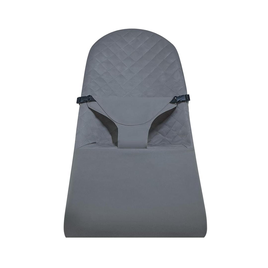 Fabric Seat for Bouncer, Replacement Cover for Baby Bjorn Bouncer Bliss, Soft Breathable Machine Washable (Grey, Cover Only)