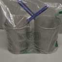 Sunrise Kitchen Supply Stainless Steel Pasta Boil Basket (2, 5.25" D x 7" H)