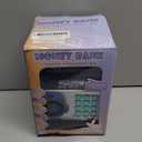 Refasy Piggy Bank Cash Coin Can ATM Bank Electronic Coin Money Bank for Kids Age 3-12, Money Savings Box Mini ATM Coin Bank Toys Gifts for 3 4 5 6 7 8 9 10 11 12 Year Old Boys Girls (Navy)