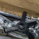 ChgImposs 10 Inch 3-Jaw Gear Puller, 2 Jaw 3 Jaw Puller for Pulley Gears Bearings and Flywheels, Heavy Duty Pulley Puller with Reversible Jaws, High Carbon Steel Removal Tool Bearing Puller Tool