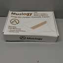 Muslogy Center Console Armrest Cover Fit for Tesla Model Y Juniper Refresh 2026+ Accessories, Comfort Armrest Pad Console Lid Cushion TPE Black (w/Silicone Mat 2PCS Set)